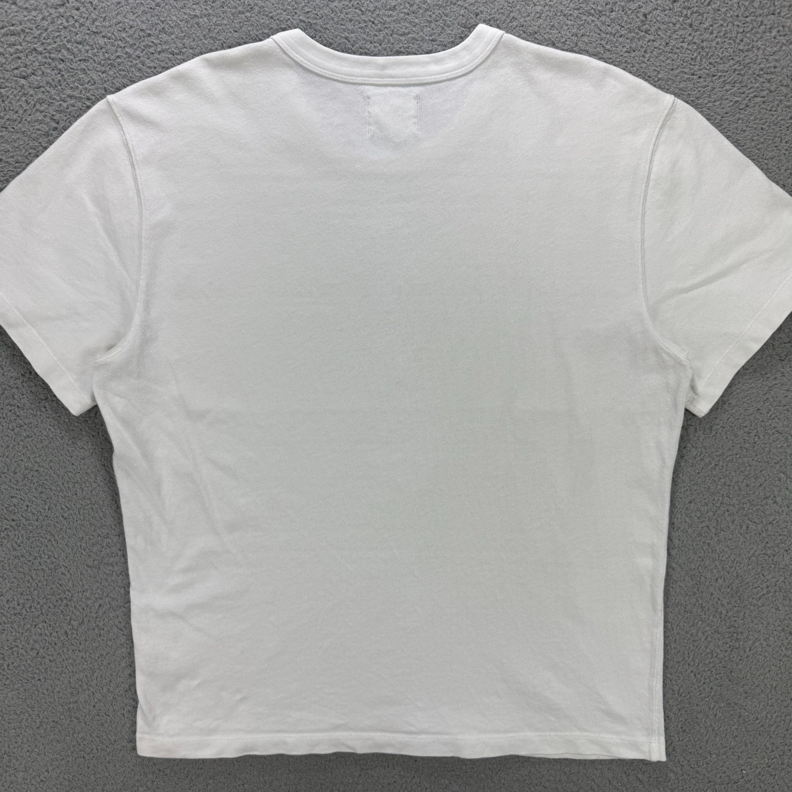 Buck Mason T Shirt Men Extra Large XL White Field Spec Cotton Heavy Tee Crewneck