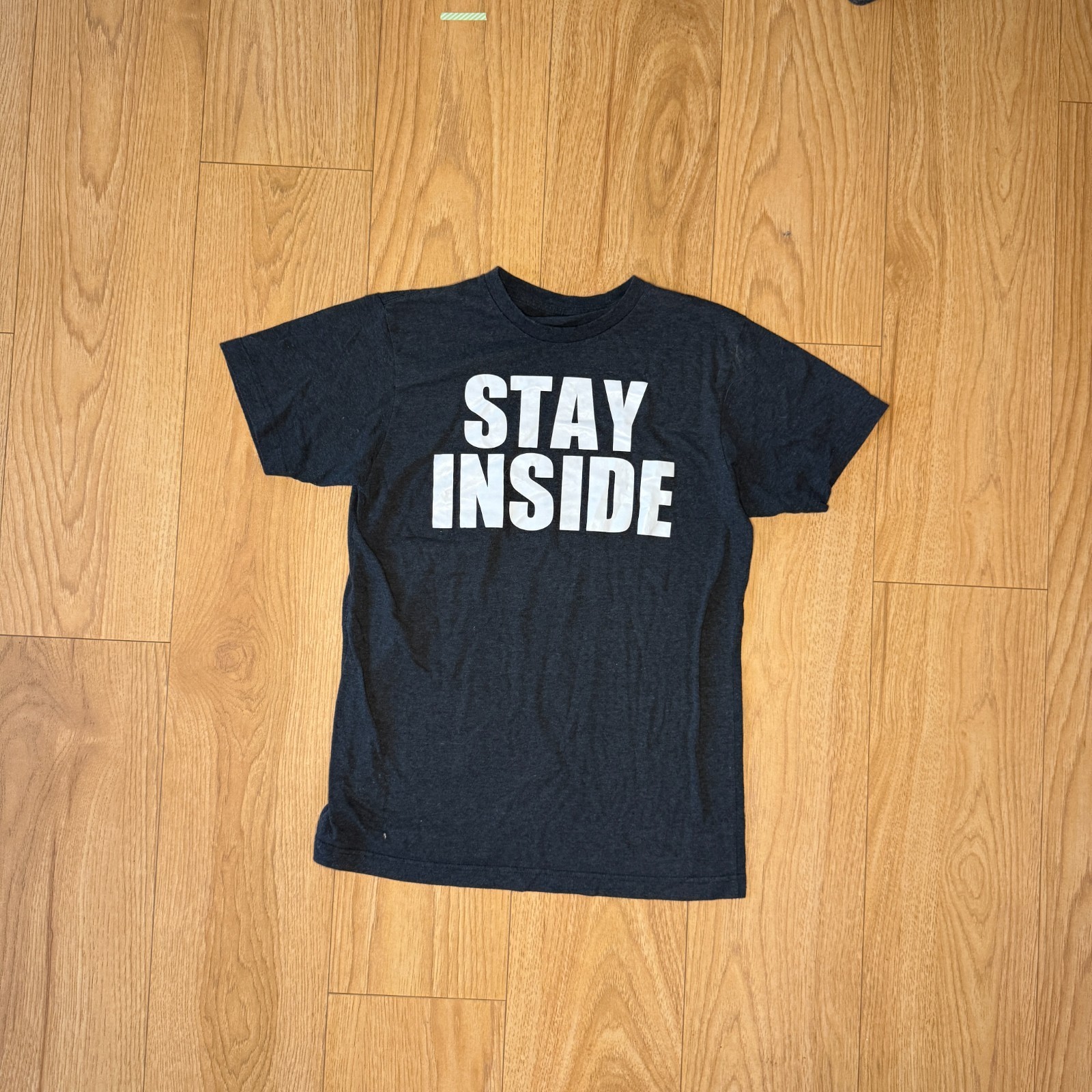 Stay Inside Introvert Graphic T-Shirt Black