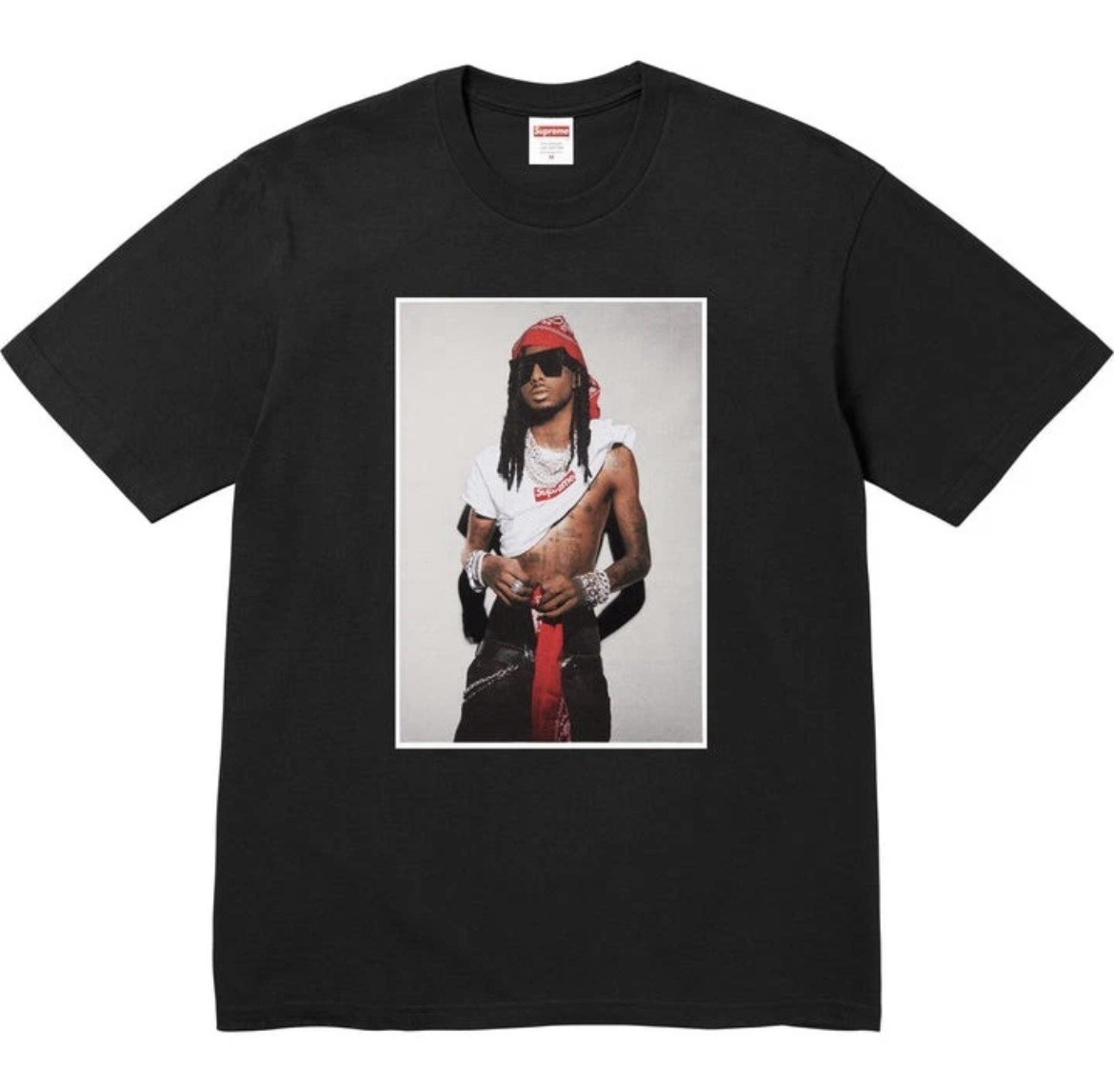 Supreme Playboi Carti Photo Tee – Black – FW25 – Order confirmed – SIZE XL