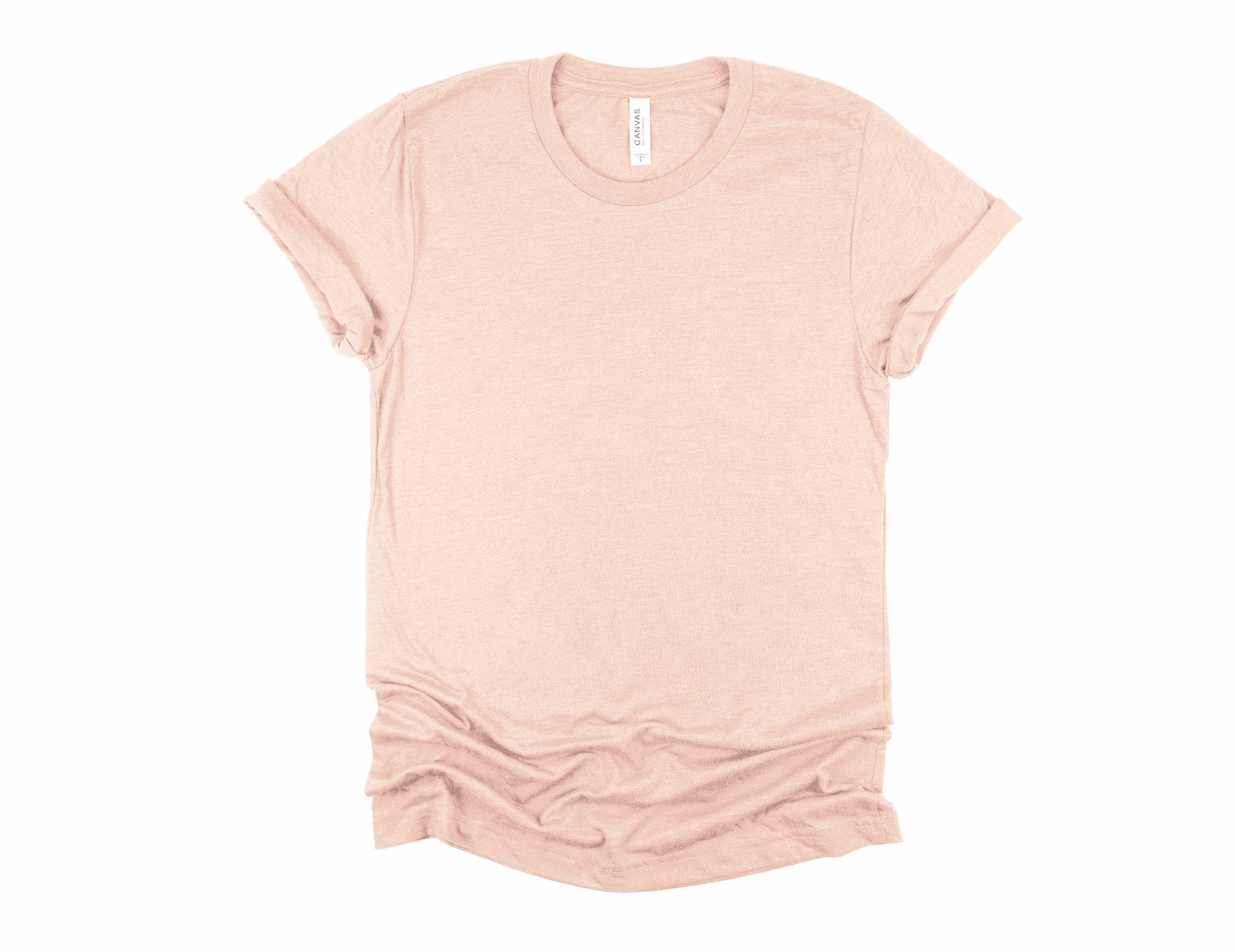 Bella + Canvas 3001 Blank Tee HTV Sublimation Printing Crafting Heather Multiple