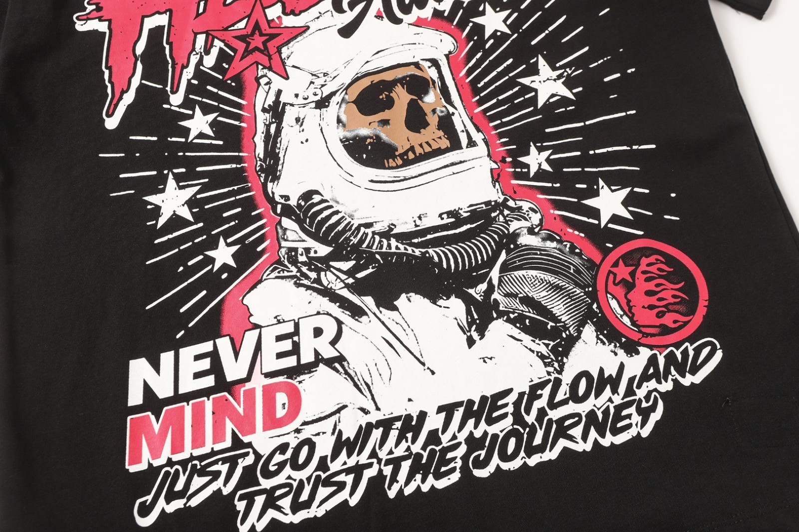 Graphic Hellstar tee shirt Men&rsquo;s Black Cotton NEW