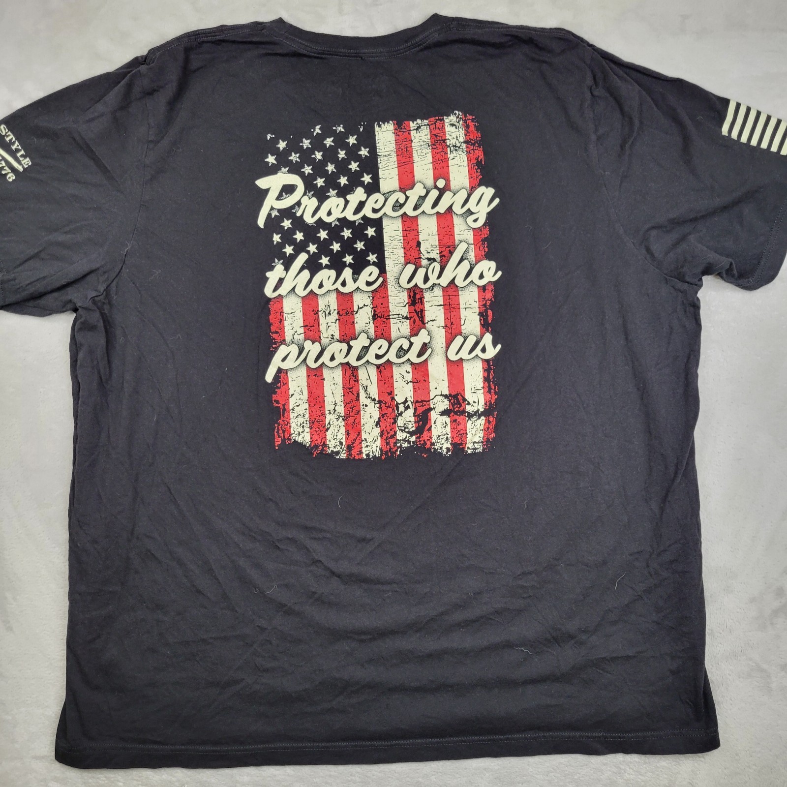 Grunt Style T Shirt Men XXXXL Patriot Military Tactical Veteran 2A Protect 516