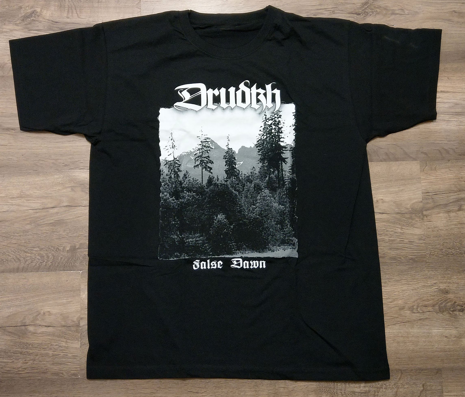 Retro 90s DRUDKH Band – False Dawn Shirt Classic Black Unisex S-5XL EM0401