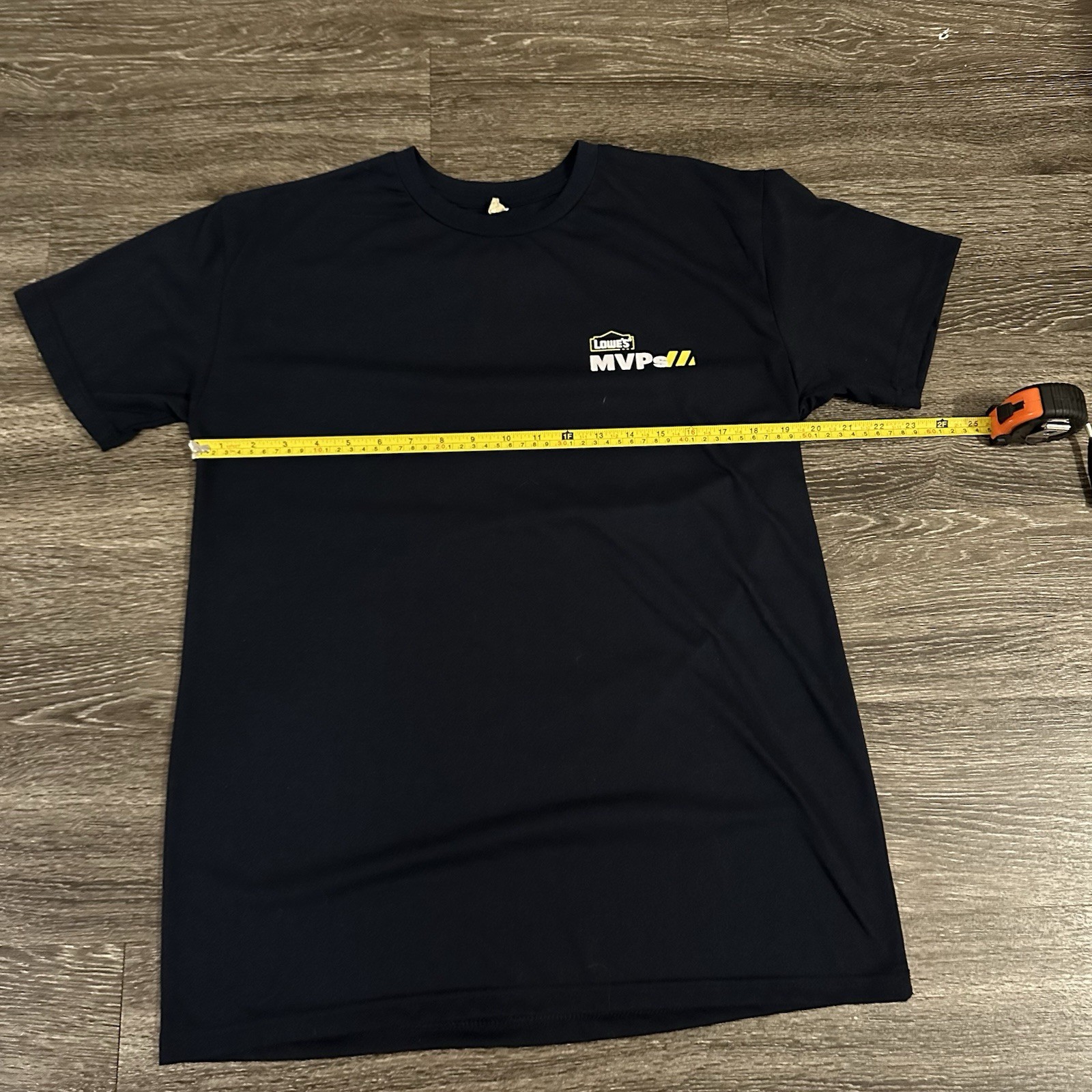 Lowe&rsquo;s Employee T-Shirt Home Improvement Men L Blue MVP HGTV SHERWIN WILLIAMS