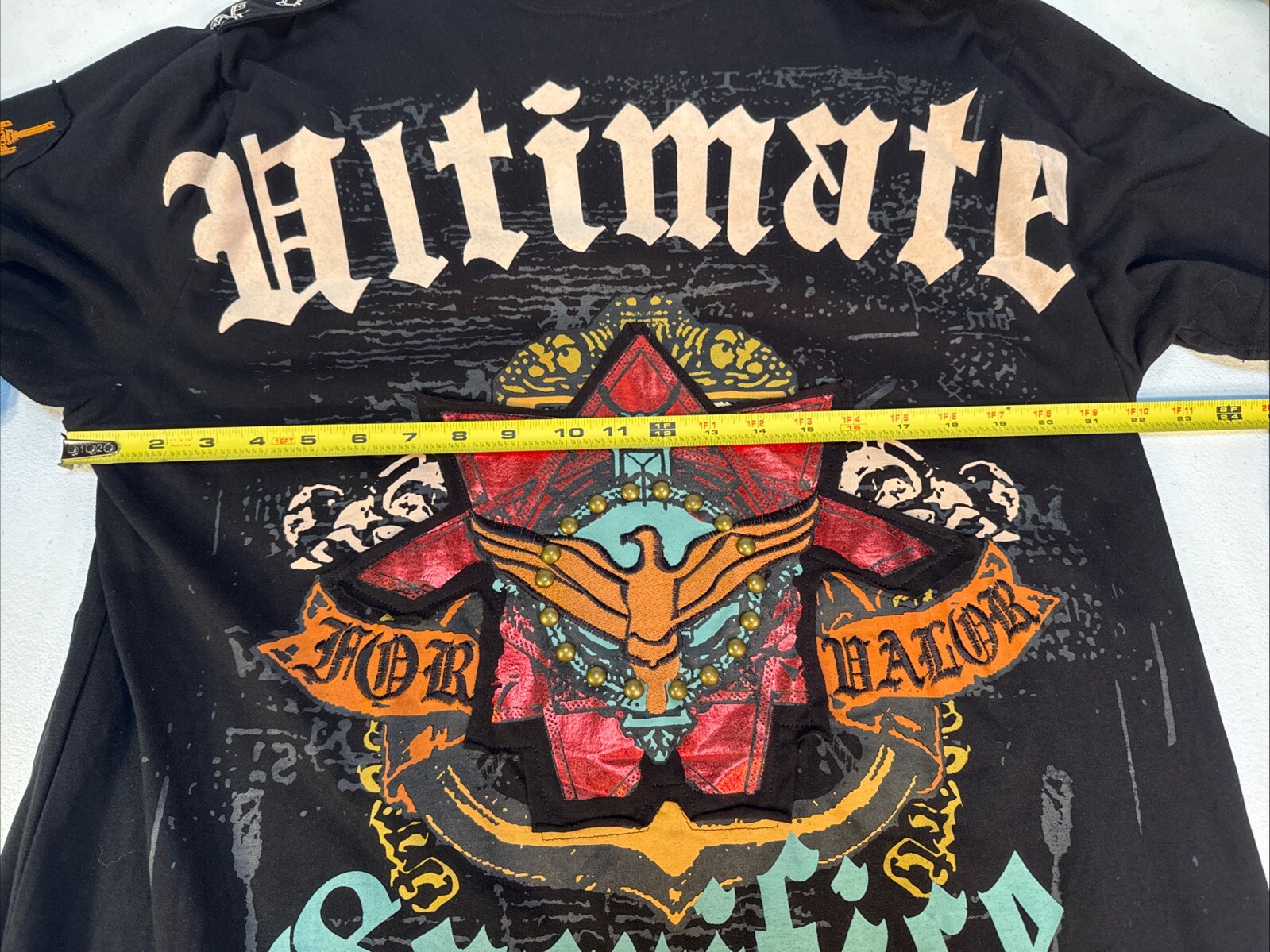 MRG Made Right Genuine 2XL Long Sleeve T-Shirt Ultimate Sacrifice Shoulder Tabs