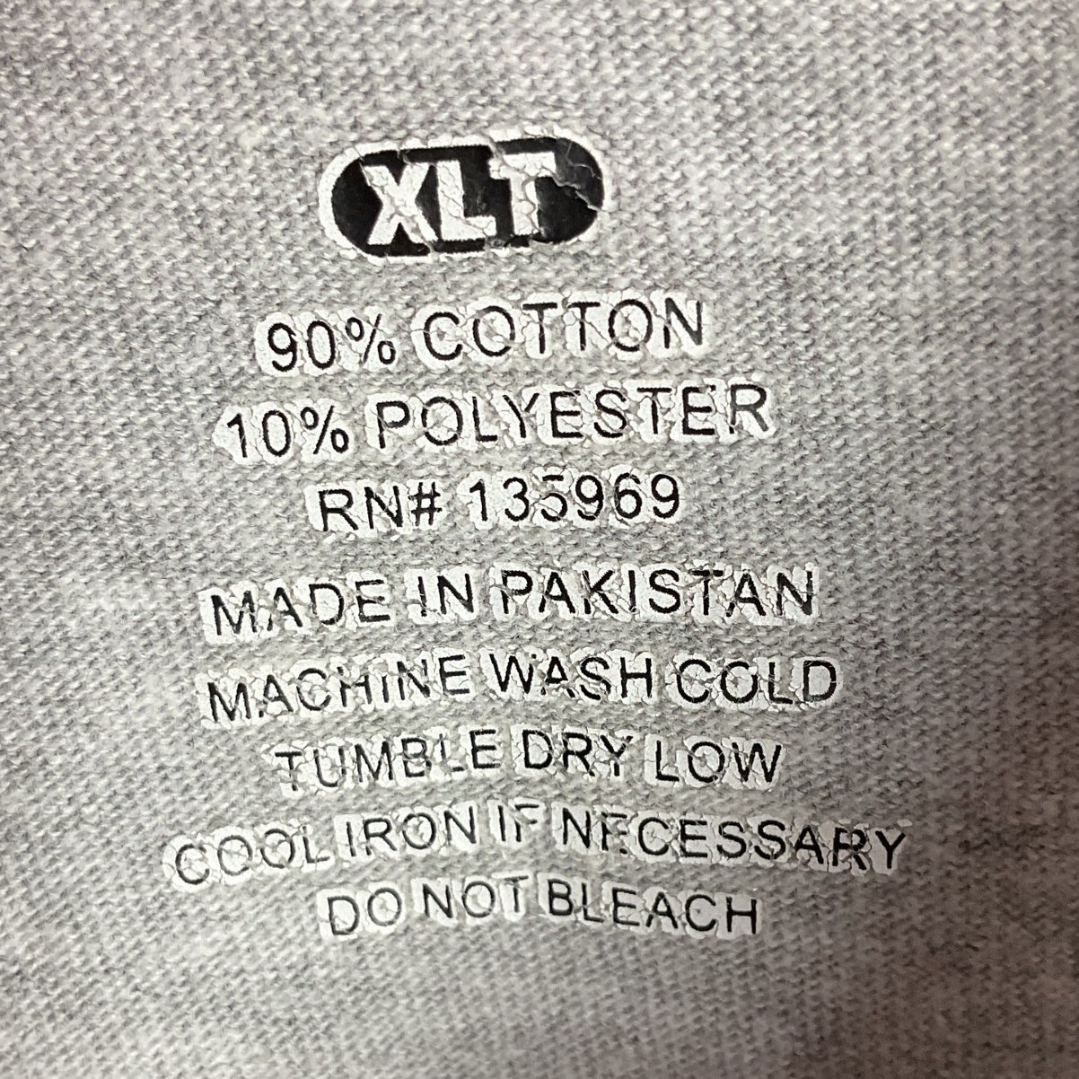 Majestic Pittsburgh Steelers Pit FB Tee Shirt Poly Cotton Blend Grey XLT