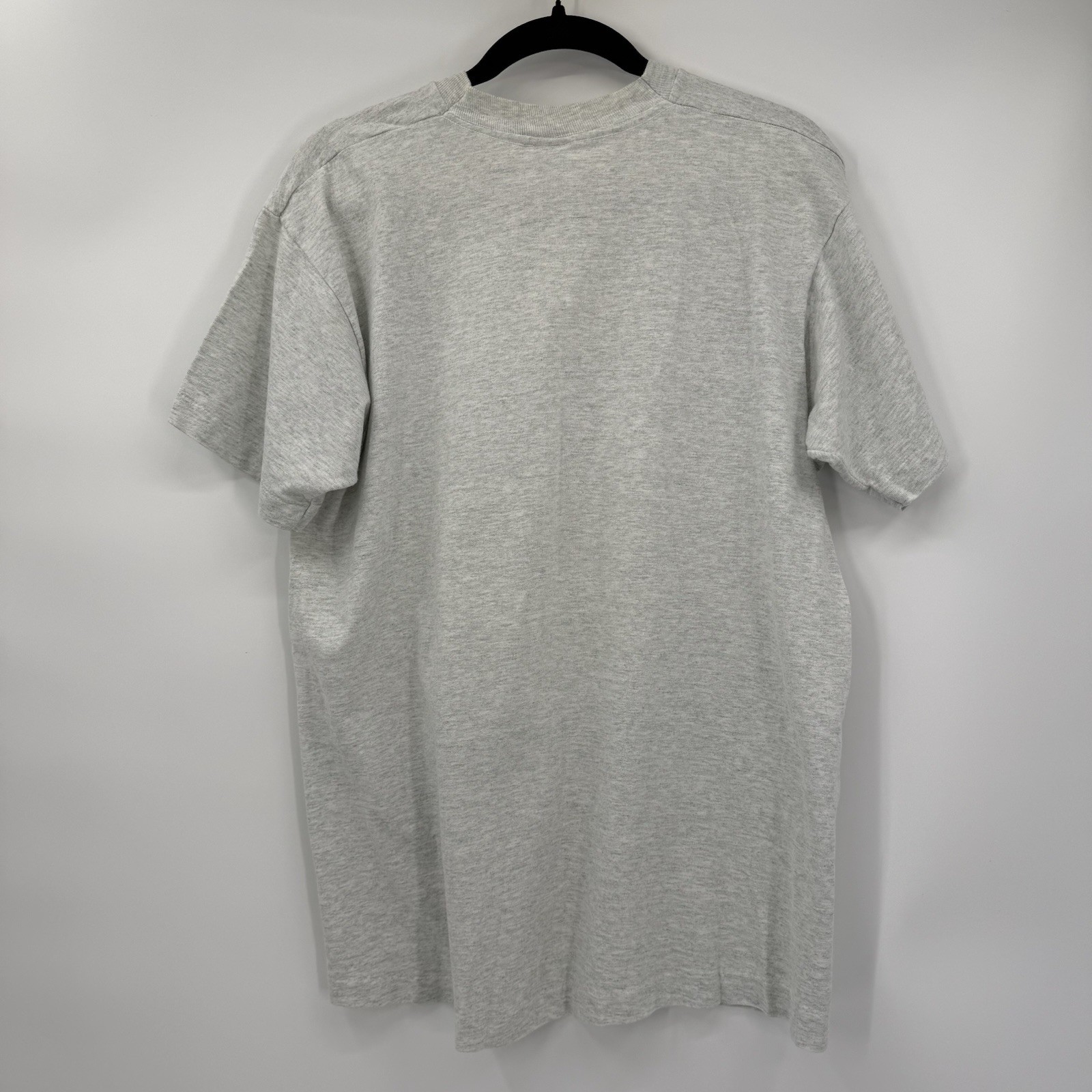 Vintage 90’s Norway Norge Flag Gray Shirt Sleeve Shirt Size L Rare