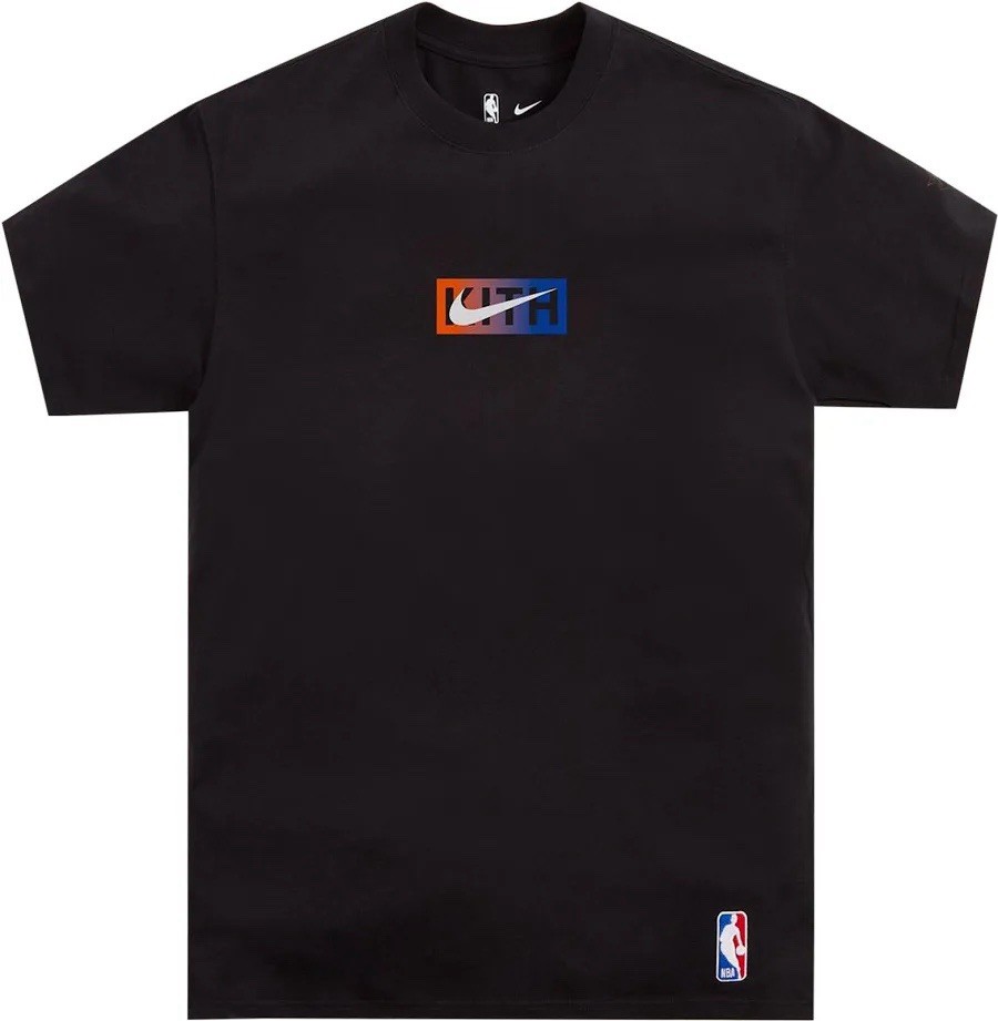 THE 2026 NBA CHAMPION NEW YORK KNICKS KITH BOX LOGO T-SHIRT