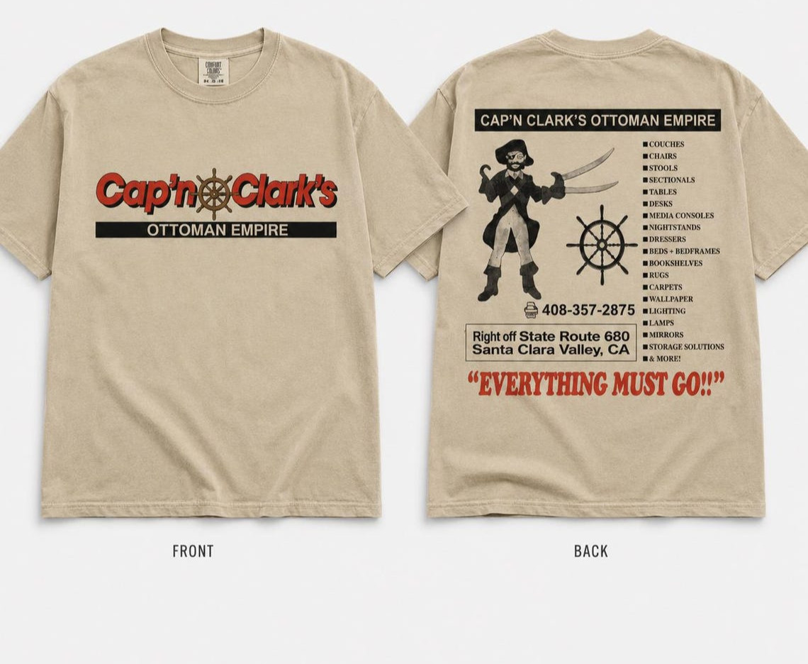 Cap&rsquo;n Clark&rsquo;s Ottoman Empire Graphic T-Shirt