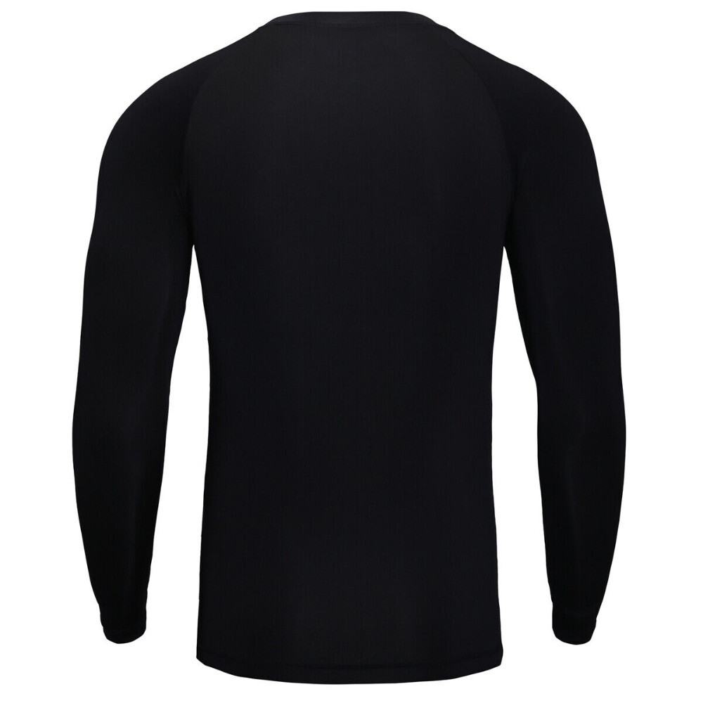 Men&rsquo;s Quick Dry T-Shirt Top Long Sleeve Winter Thermal Undershirt Sports Tops US