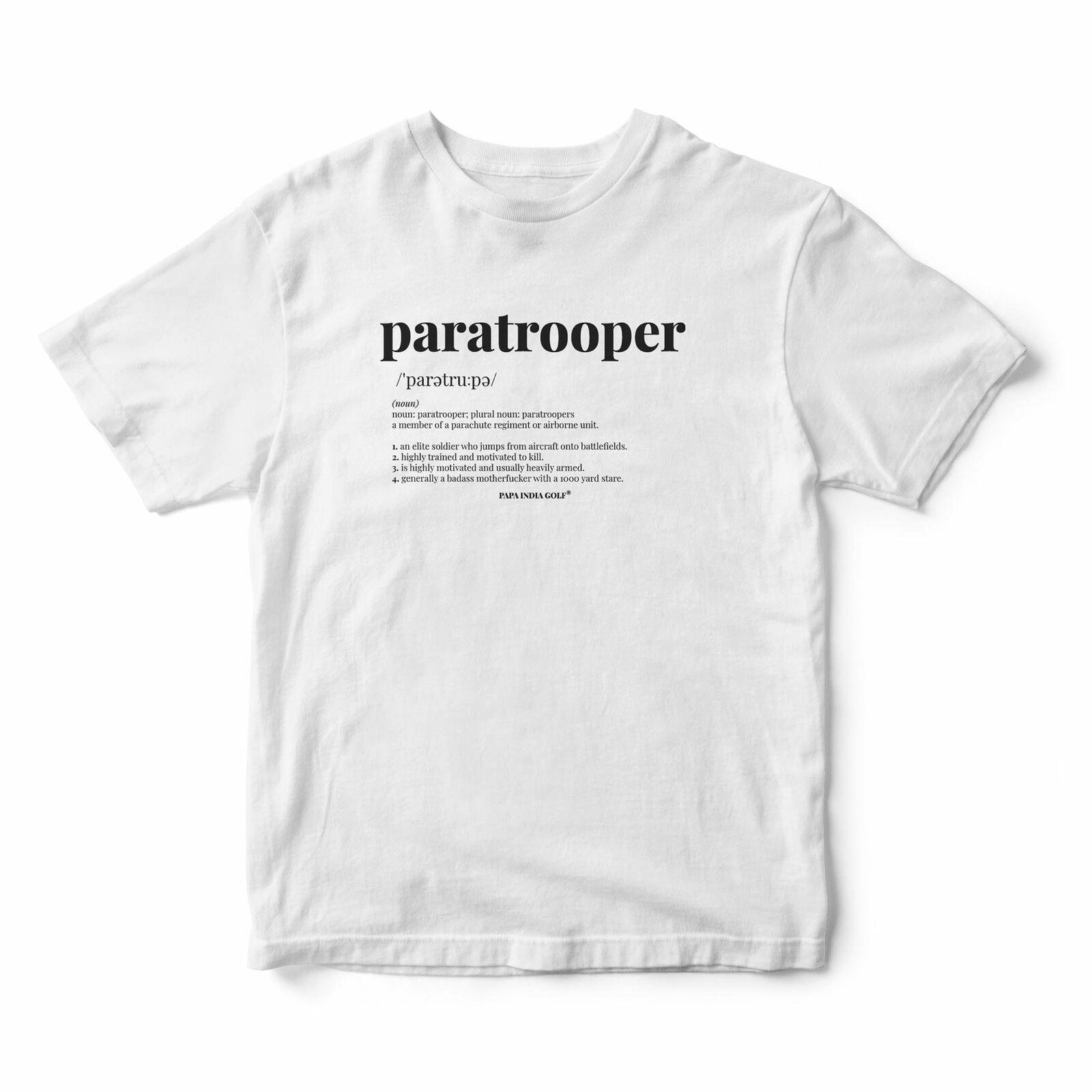 Armed Forces Gift Airborne Forces Para – Definition of the Paratrooper – T-Shirt