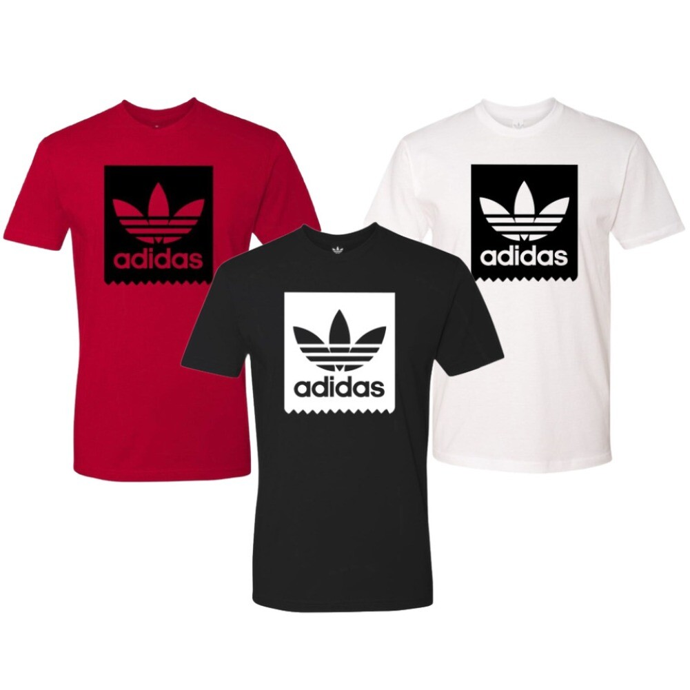 Adidas Men&rsquo;s T-Shirt Blackbird Trefoil Graphic Logo Active Short Sleeve Tee