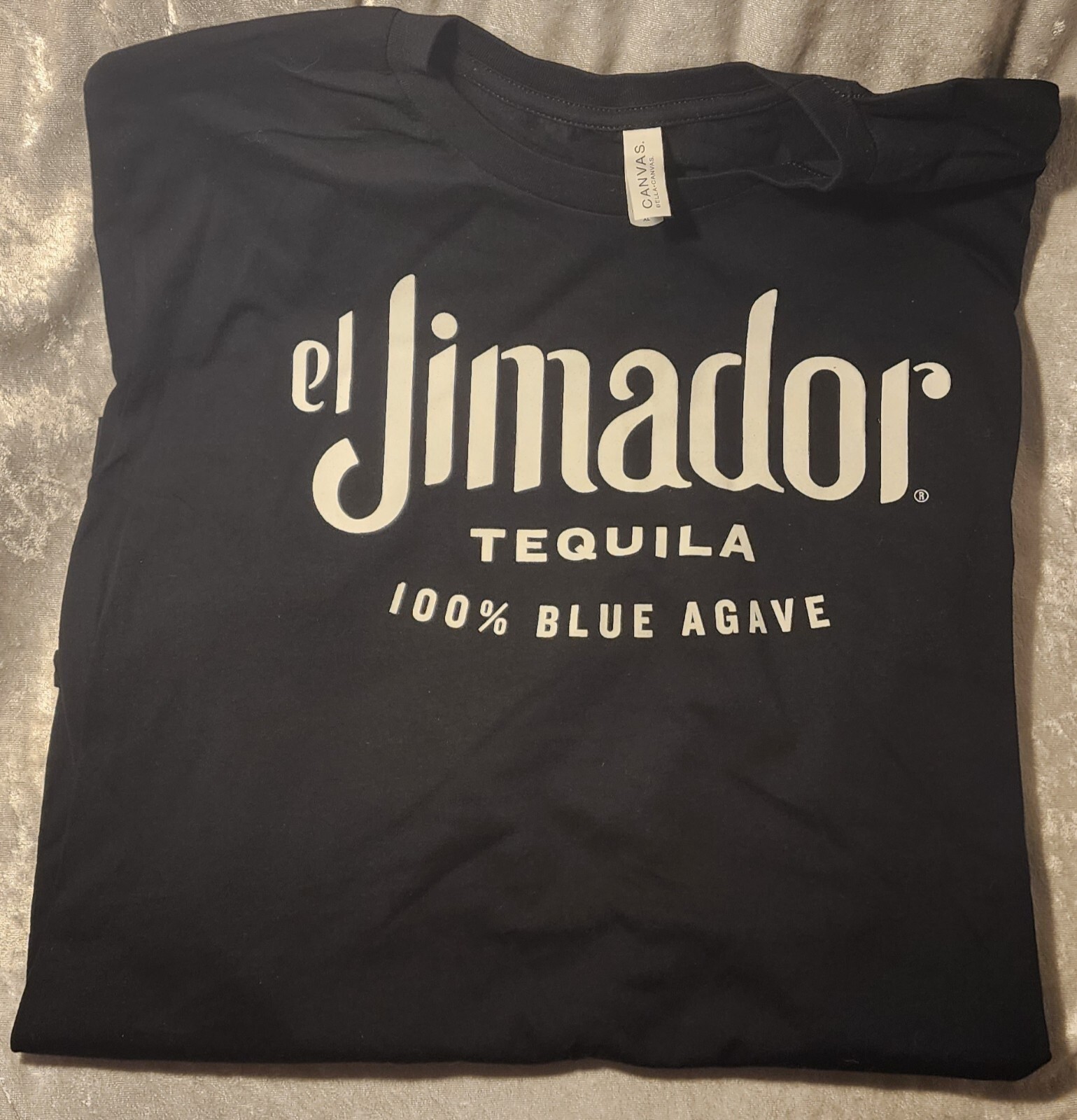 El Jimador Shirt Men Extra Large Black Crew Tequila Advertising Adult XL NEW