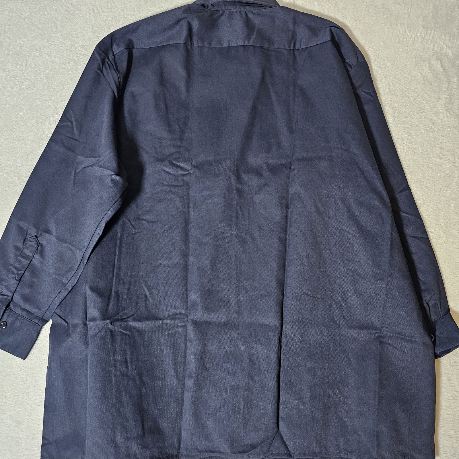 Dickies Work Shirt Mens 3XL Blue Original Fit Long Sleeve Button-Up 574NV NWT