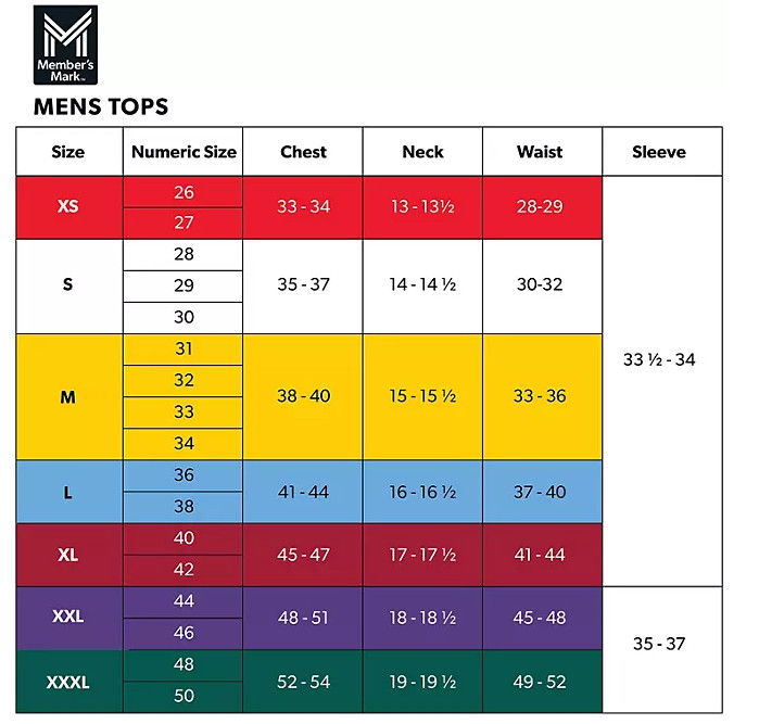 Member&rsquo;s Mark Men&rsquo;s Double Knit Crewneck Long Sleeve