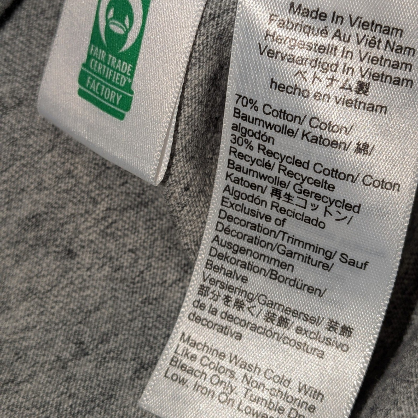 J. Crew Men XL Relaxed Vintage Jersey Henley Shirt Heather Grey NWOT $45