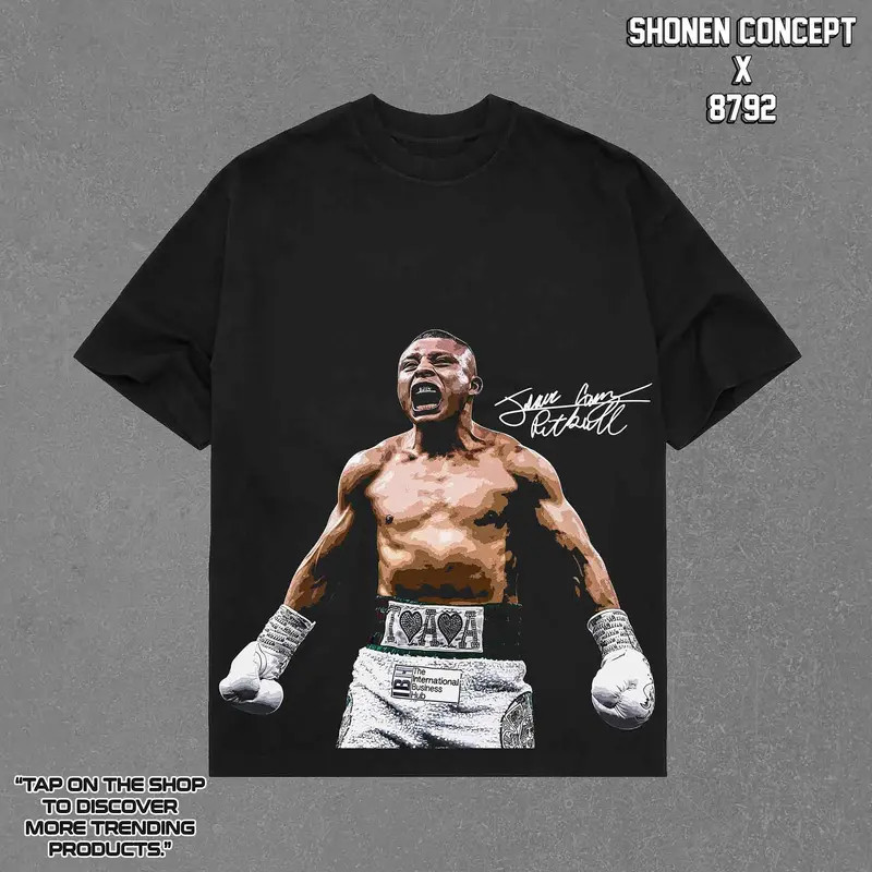 Isaac « Pitbull » Cruz Boxing Fighters Collection T-Shirt Legends Champion Tee