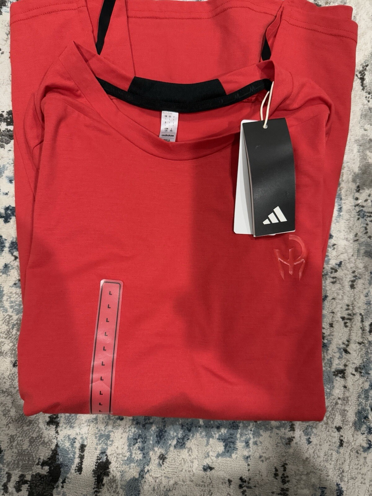 New Adidas Patrick Mahomes D4T Performance Training TShirt Mens Sz XL Fitted