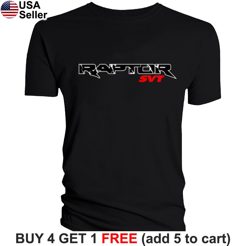 Ford Raptor T-Shirt SVT F150 Truck F-150 Logo Racing Sport Performance BFD09