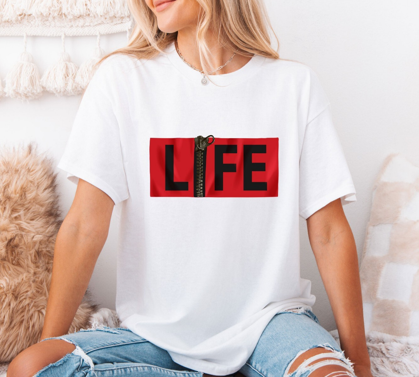 Life Shirt, Inspirational Graphic Tee, Motivational T-Shirt, Casual Wear