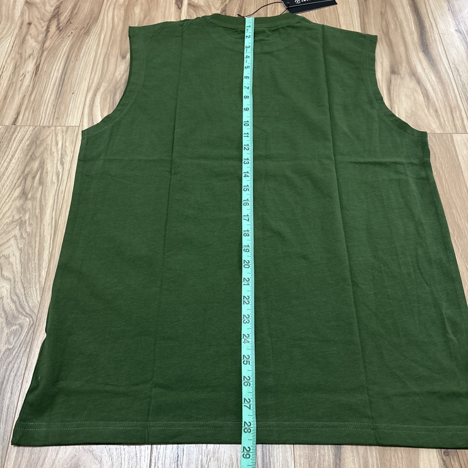 Golds Gym Size M Tank Top Bodybuilding Fitness Sleeveless Shirt Muscle Green NEW