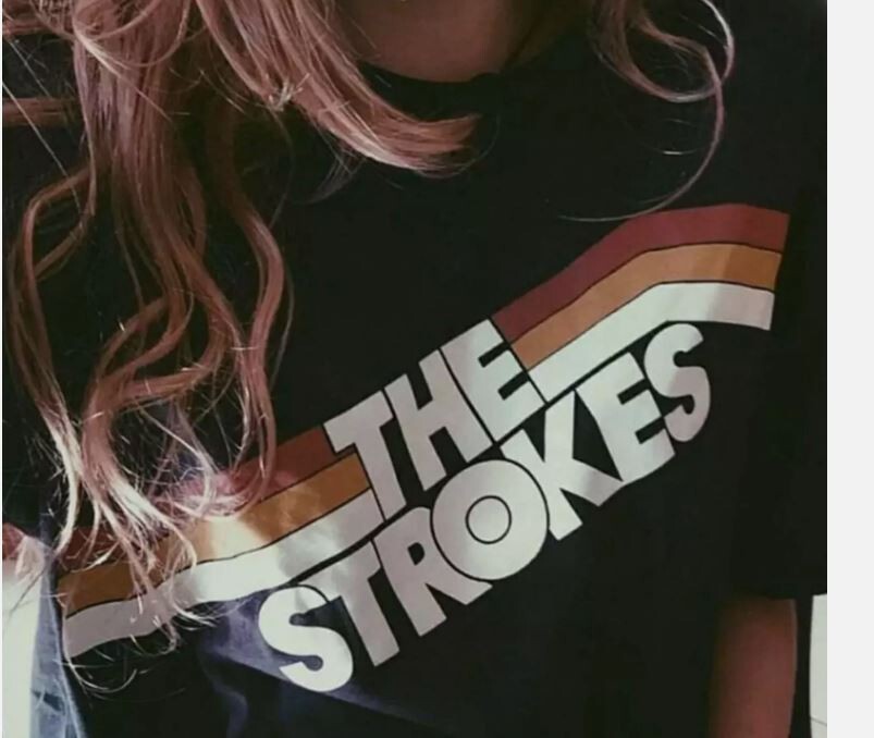 The Strokes Shirt, The Strokes Black T-shirt Unisex S-5XL