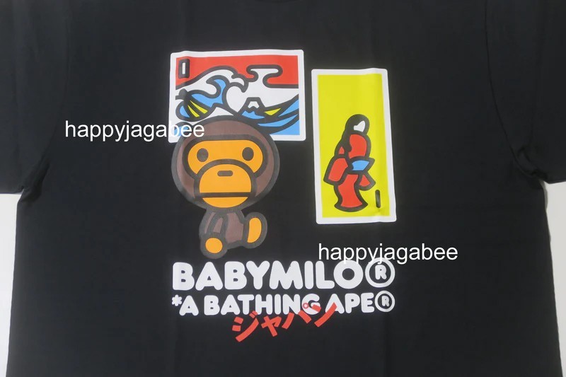 A BATHING APE Men&rsquo;s JAPAN ART BABY MILO TEE ( Japan Limited ) 2M22110011