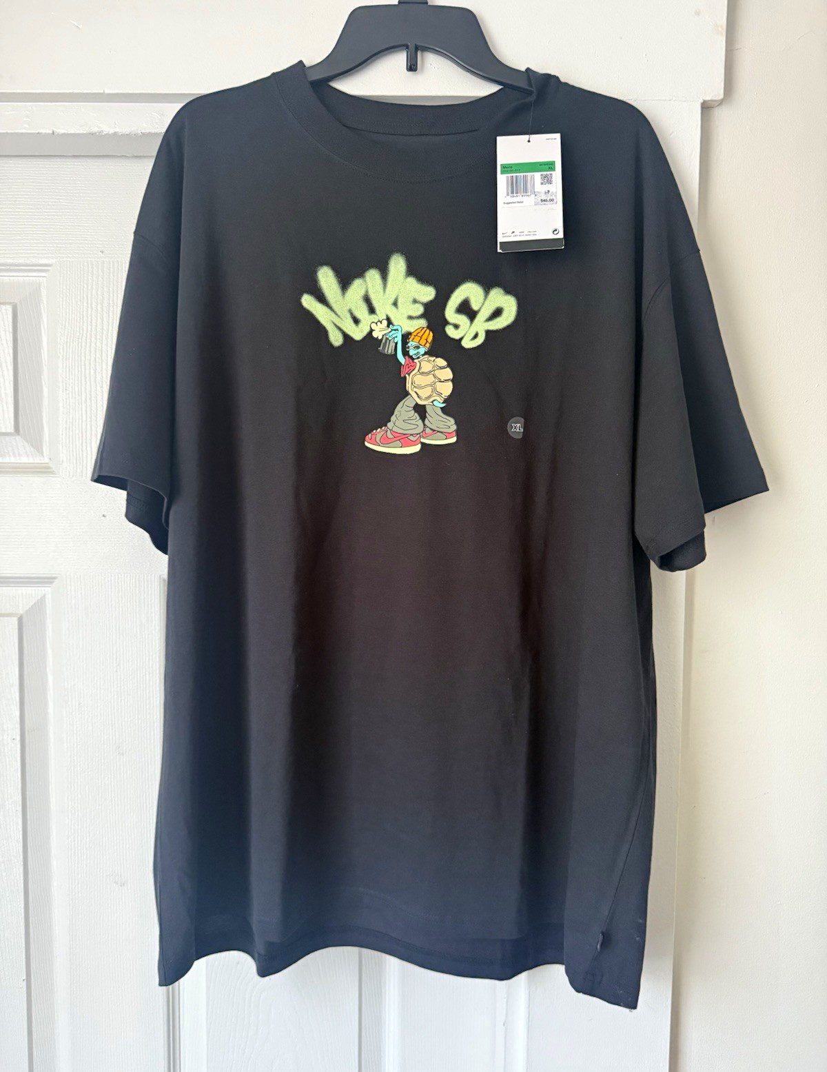 Nike SB Skateboarding Men’s Graphic T-Shirt Black Size XL NWT HV2191-010
