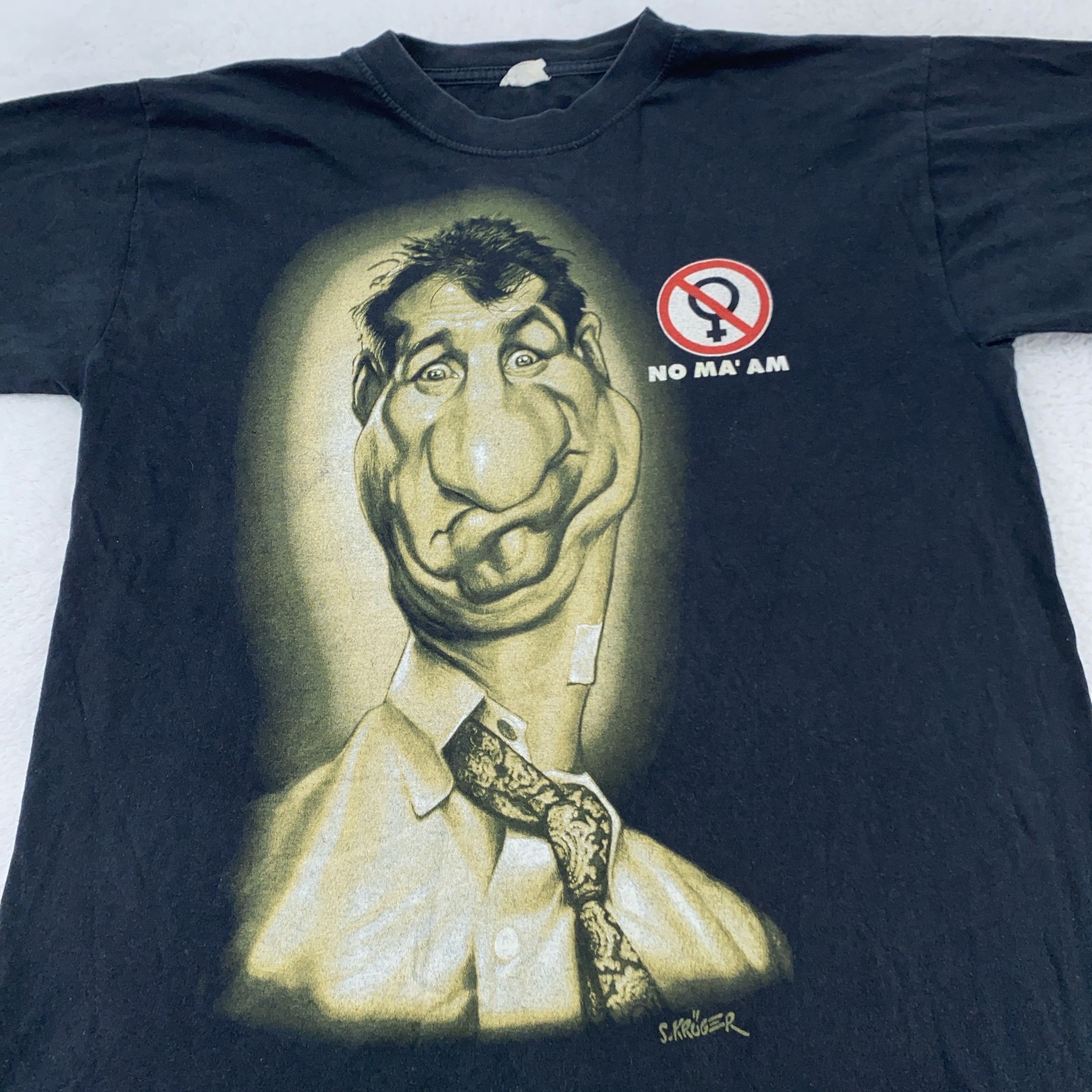 Vintage Married With Children No Ma&rsquo;am T-Shirt Mens M/L 90s Comedy TV Cartoon