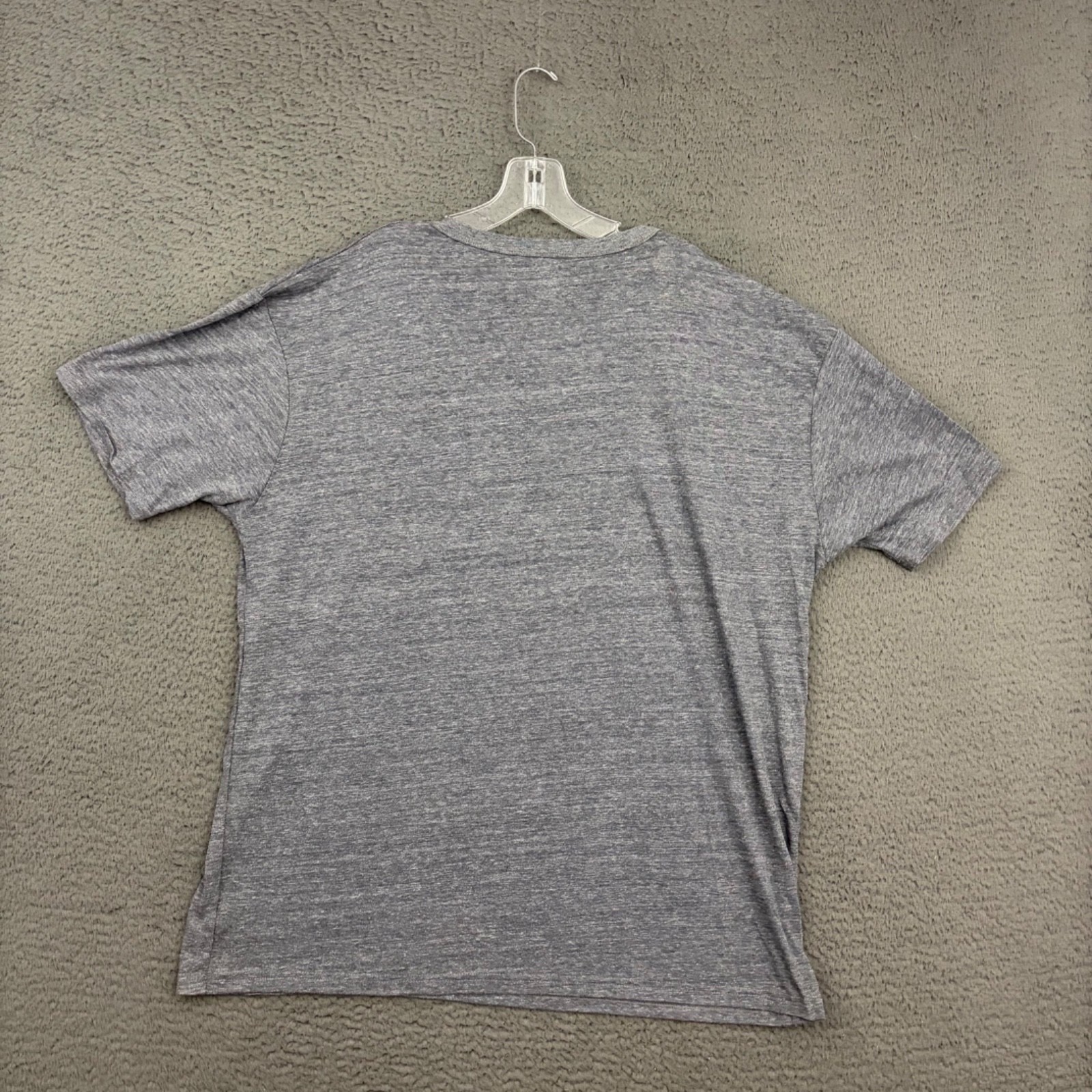 League 91 T-Shirt Mens 2XL Gray Long Beach State Graphic Cotton Blend Casual Dad