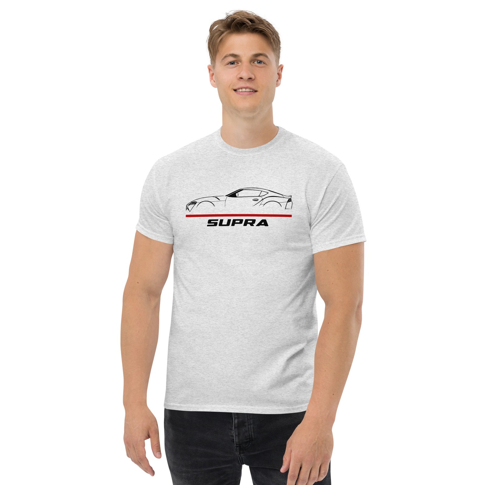 For Toyota Supra 2020 Fans Car Graphic T-Shirt Birthday Gift