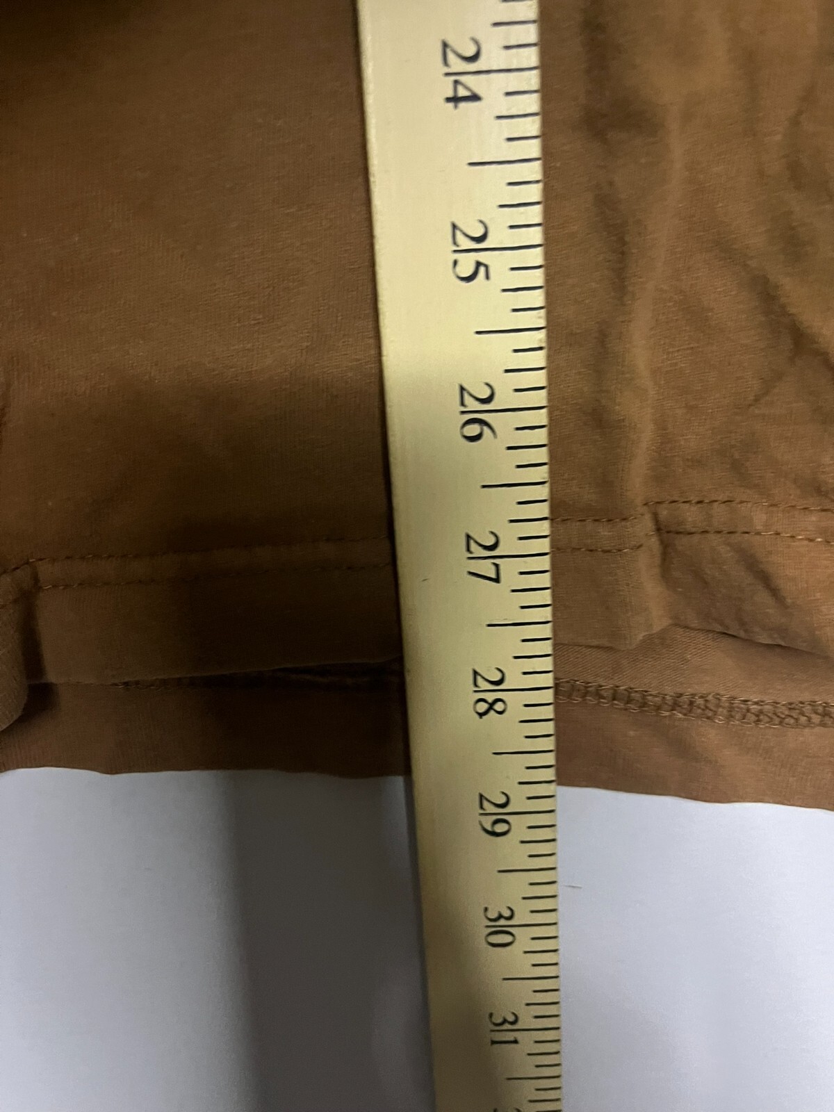 Genuine Dickies Camel Brown Short Sleeve Cotton Pocket T-Shirt Men Size X Large