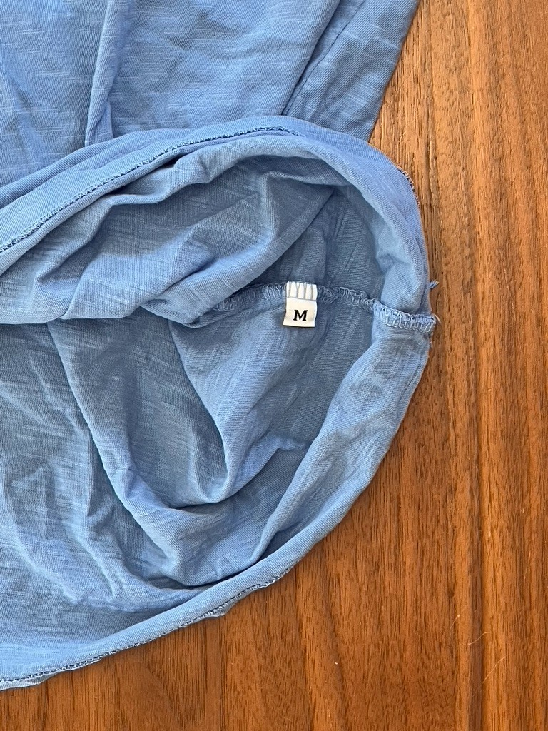 Johnson Motors – Blank – NWOT – Denim Blue – Medium