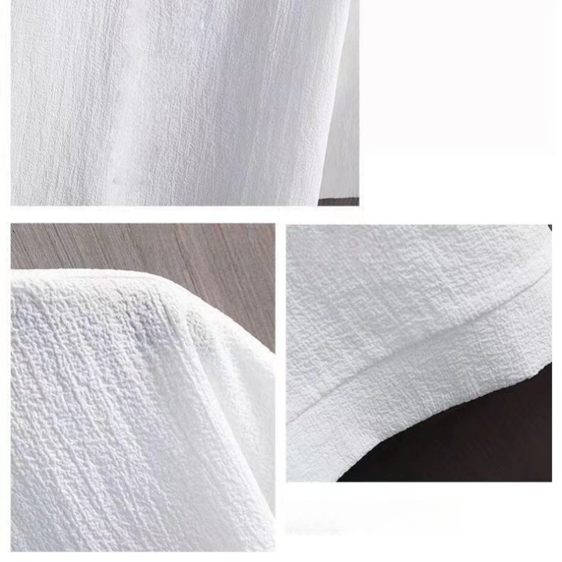 New Men&rsquo;s Polyester Fiber Plain Crew Neck Ice Silk Short Sleeves T-Shirt M-3XL