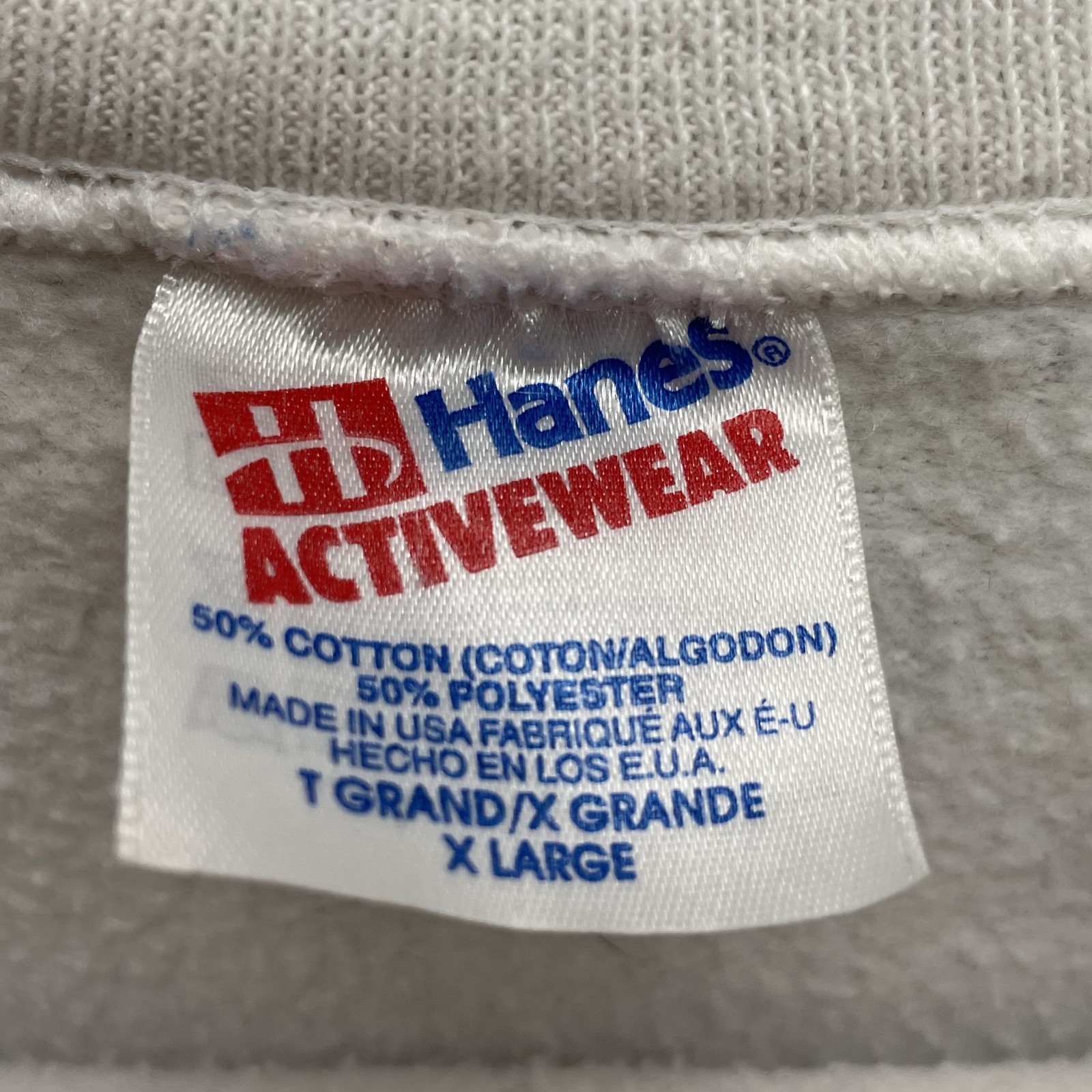 VTG Hanes Sweatshirt Unisex XL Santa Christmas Retro Newspaper Comic Strip USA