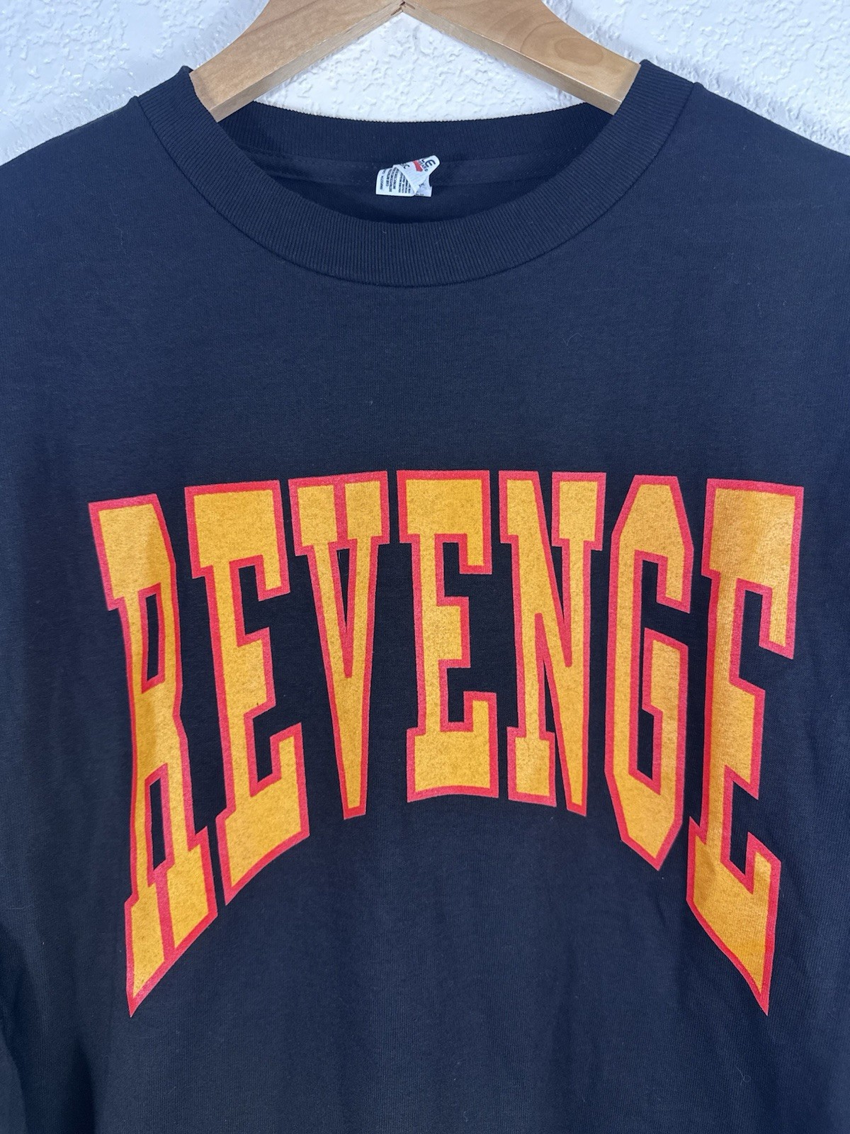 Revenge Summer Sixteen Long Sleeve T-Shirt Black Graphic Size Small