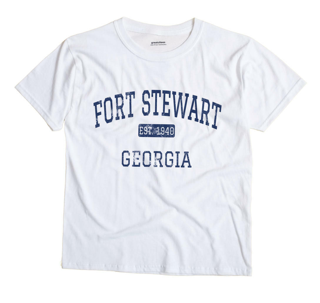 Fort Stewart Georgia GA T-Shirt EST