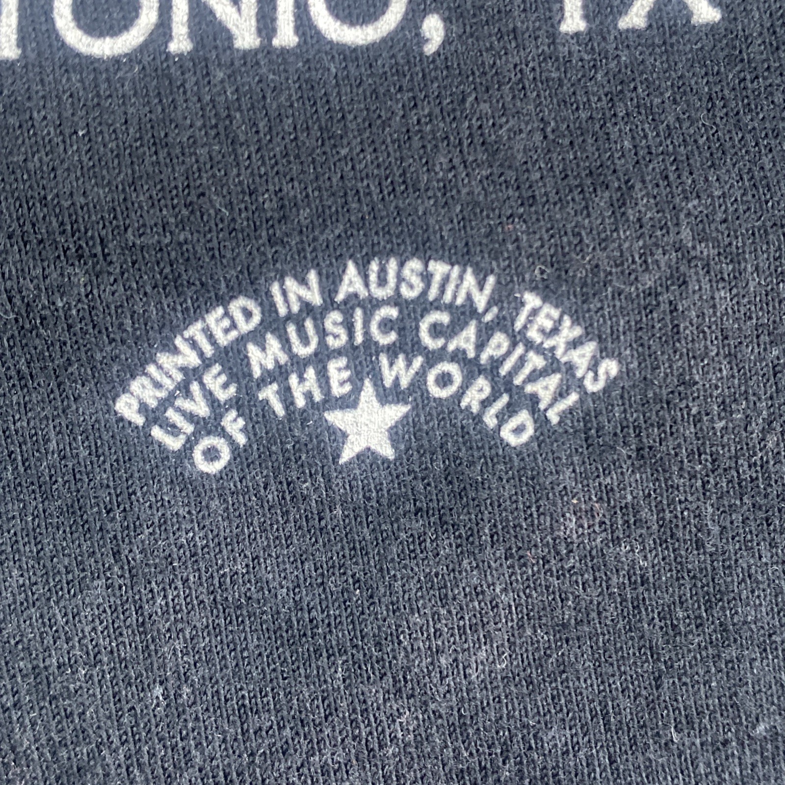 Willie Nelson Shirt Sz XL Mens Trigger In Concert Country Autumn Tour 2015 Black