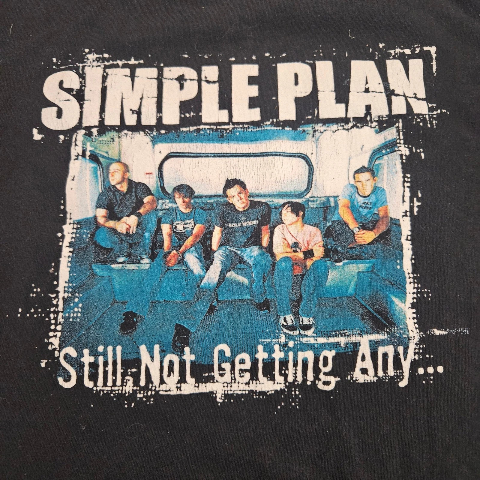 Simple Plan Still Not Getting Any Graphic Multicolor Short Sleeves T Shirt