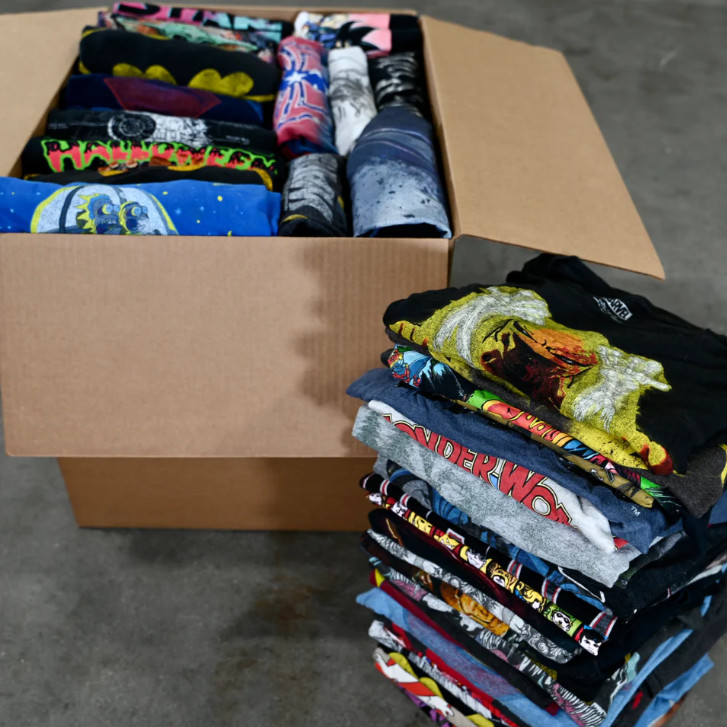 Bulk Graphic T-Shirt Lot Reseller Pack Mens Anime Marvel DC Pop Culture