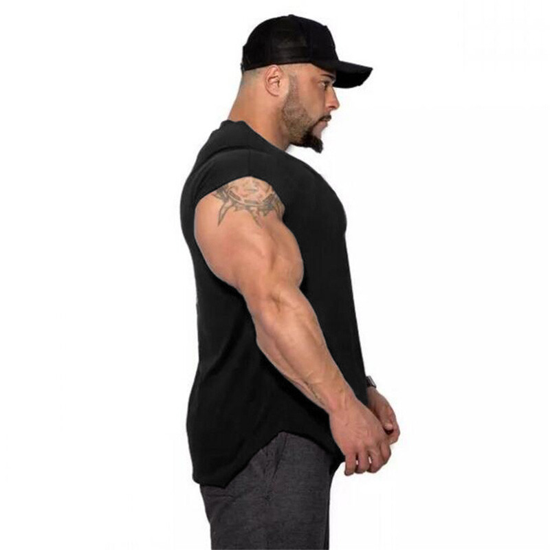 Men&rsquo;s Gym Soft Fashion Top Quality Solid Vests Workout Fitness Sports Tank Tops