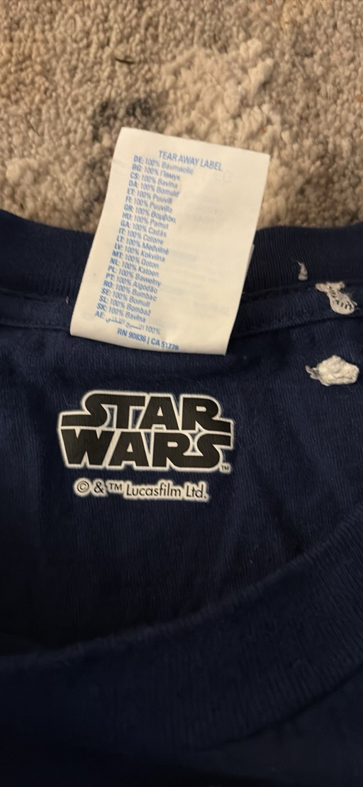 Men&rsquo;s Darth Vader T-Shirt XL Worlds Best Dad coffee mug