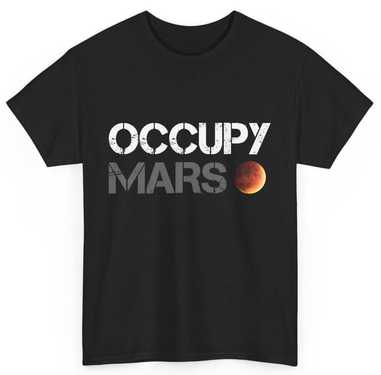 Occupy Mars Space Explorer T-Shirt, Occupy Mars Astronomy Space Explorer Shirt