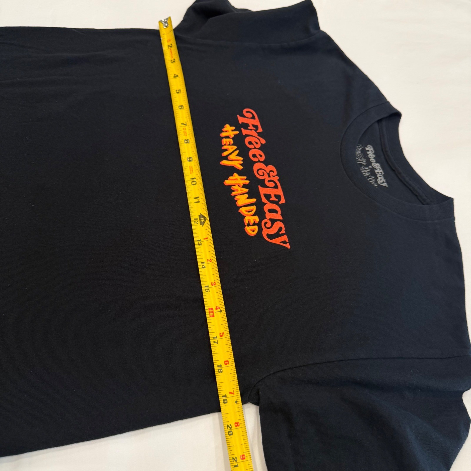 Free & Easy x Heavy Handed Silver Lake Dont Trip Graphic T-Shirt Black Medium