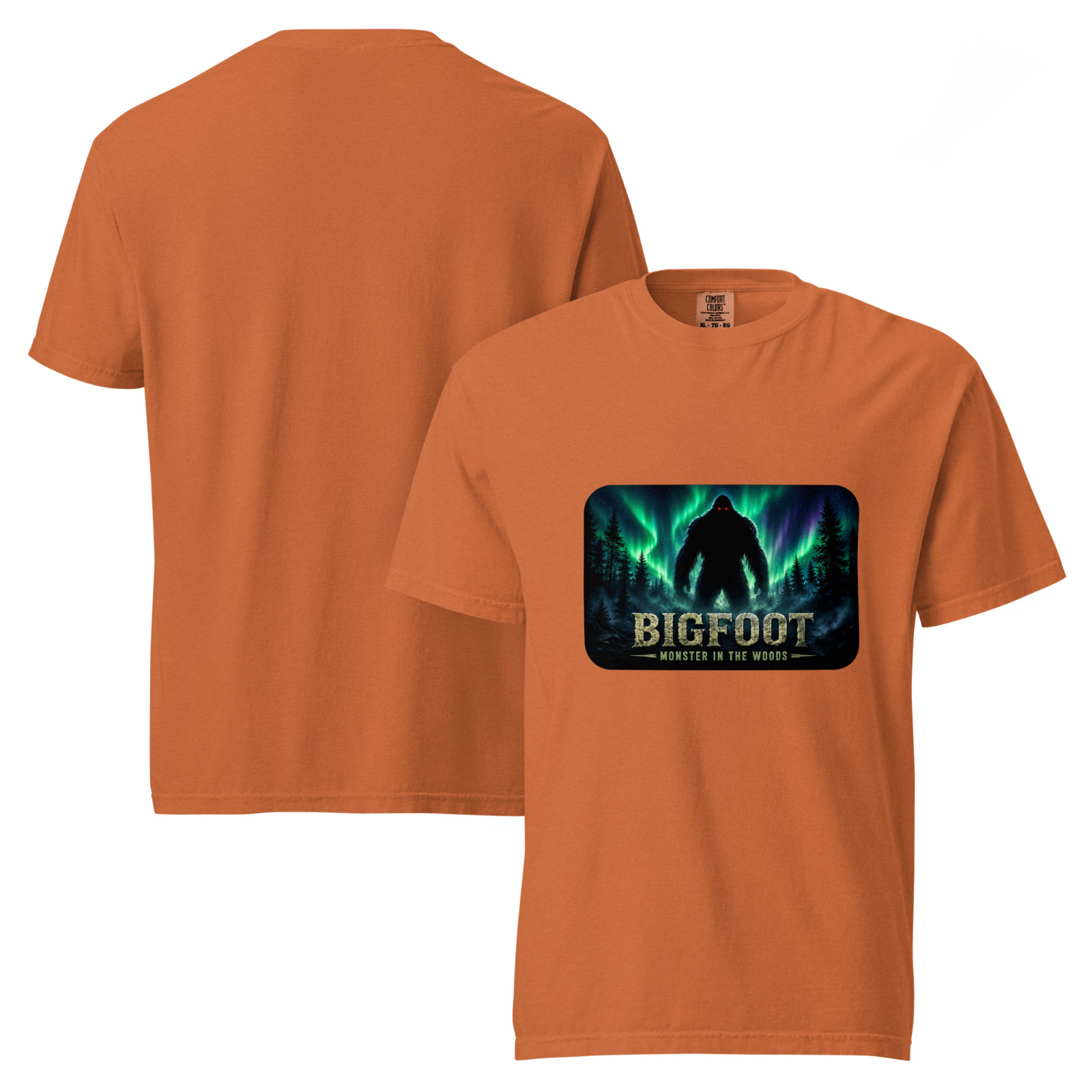 Bigfoot, Monster In The Woods | Cryptid Niche Theme | T-Shirt