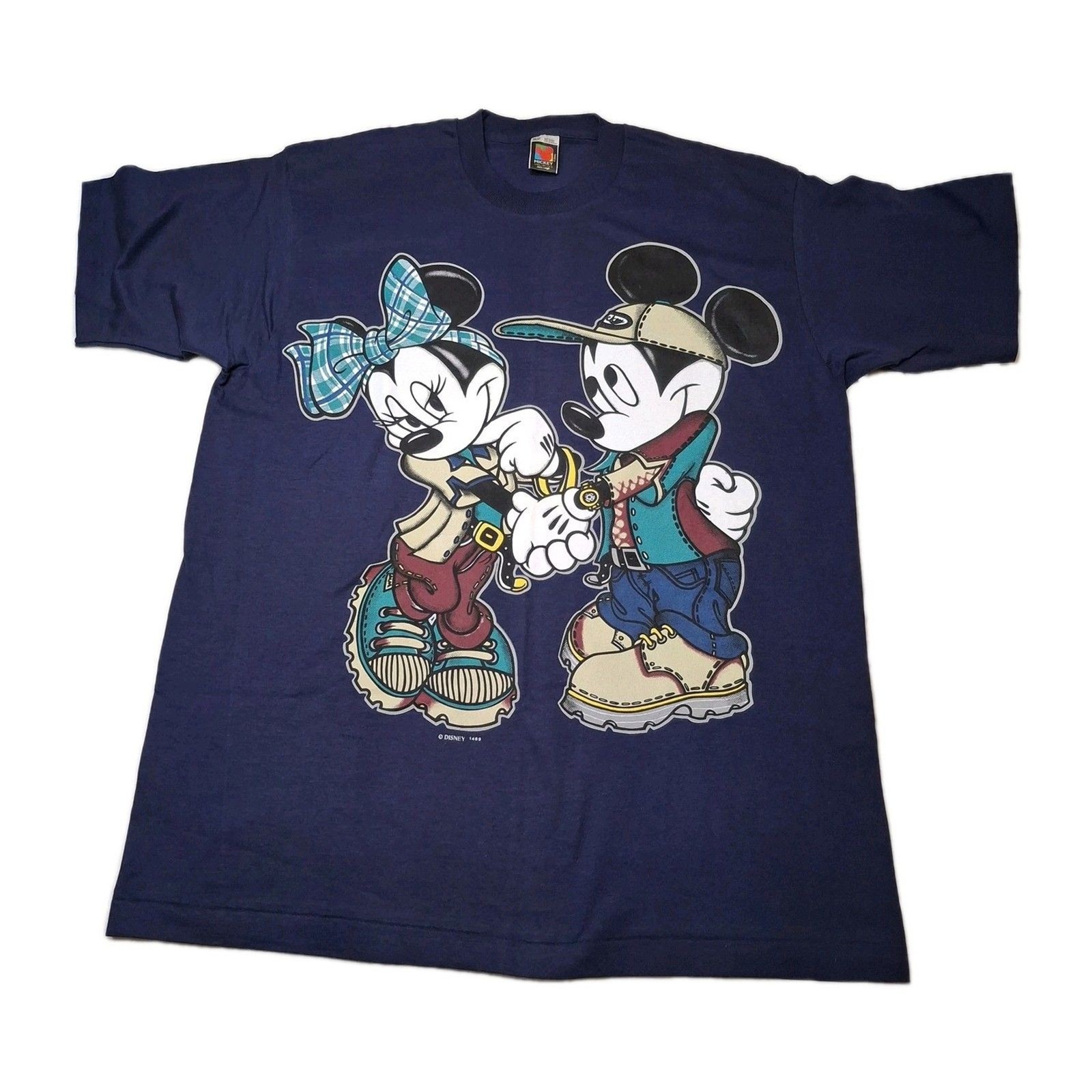 VTG Mickey Unlimited One Size Jerry Leigh Hip Hop Single Stitch Shirt Made USA