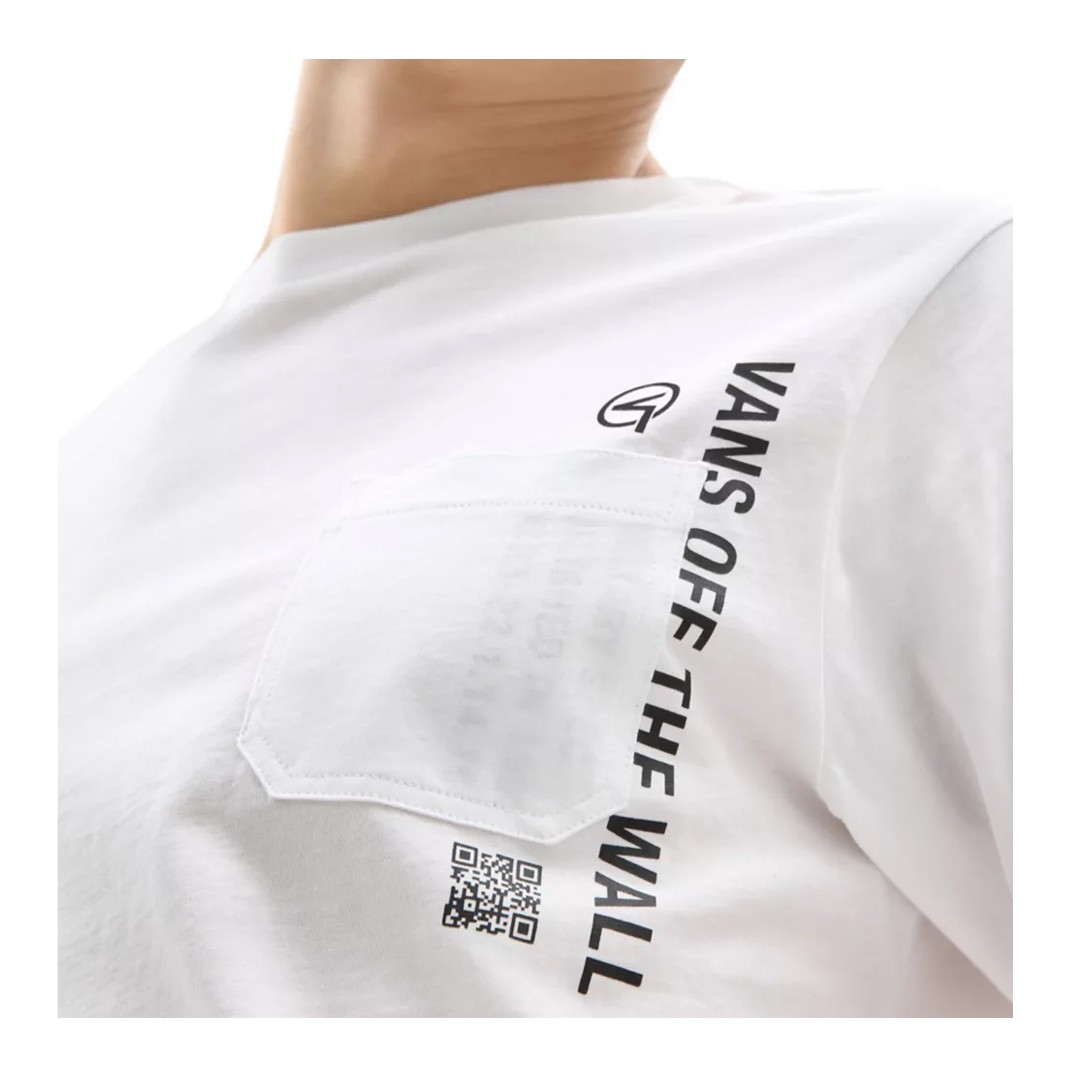 Vans « Quick Response » Short Sleeve Pocket Tee (White) Men&rsquo;s Graphic T-Shirt