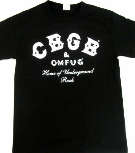 CBGB Punk Rock T shirt tee Rock Music Underground Punk Bands OMFUG