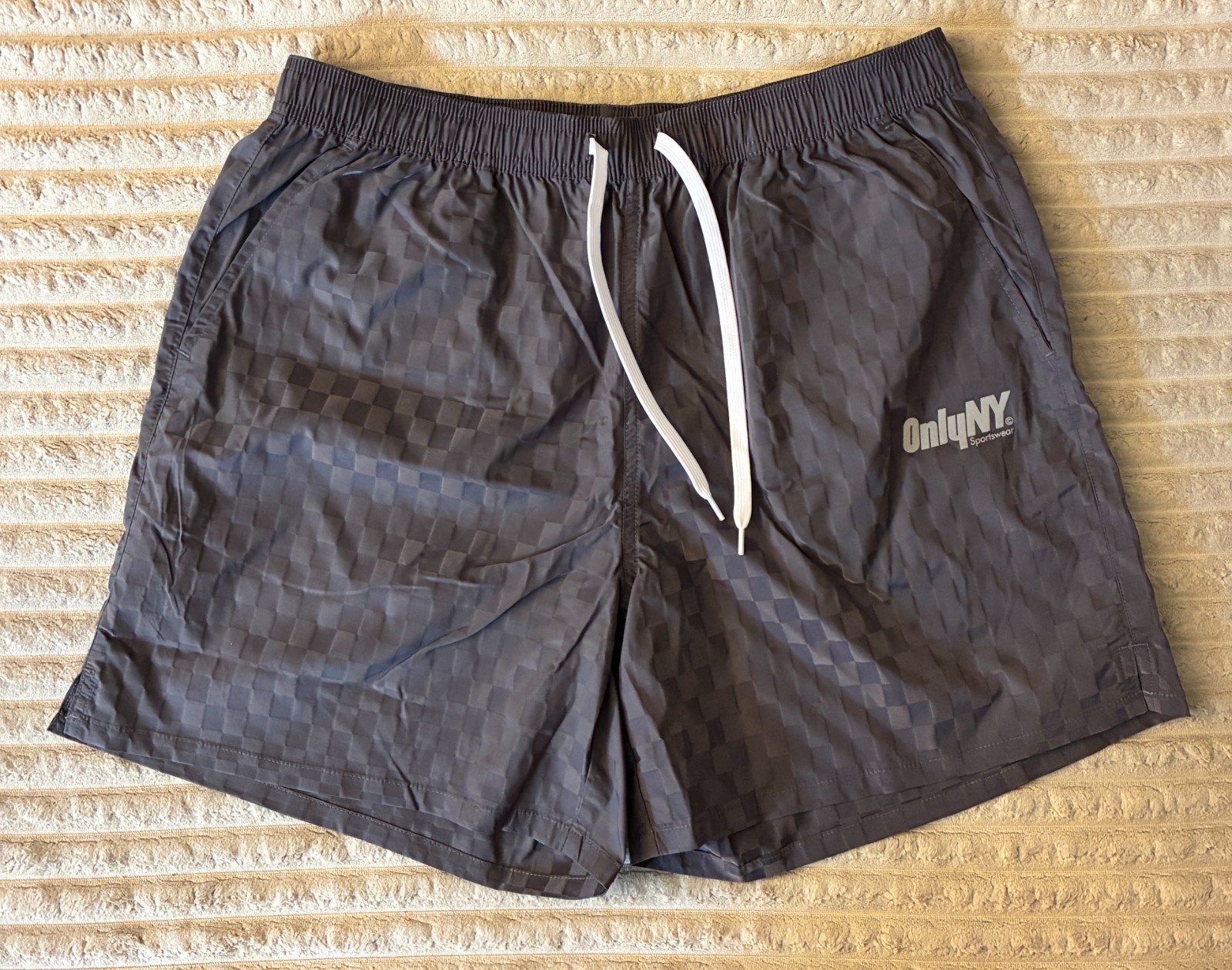 Only NY Court Logo Kit Short Grey Size M