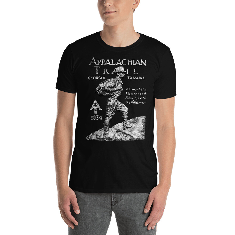 Appalachian Trail Springer Mountain Georgia Maine Hiking Plaque Shirt AT 1934 GA